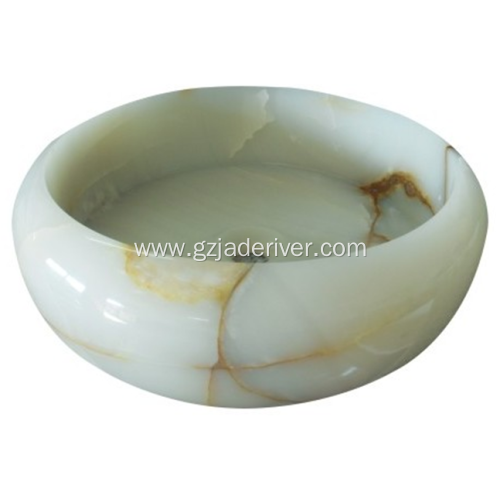 Modern Jade Stone Bathroom Sink Bowls